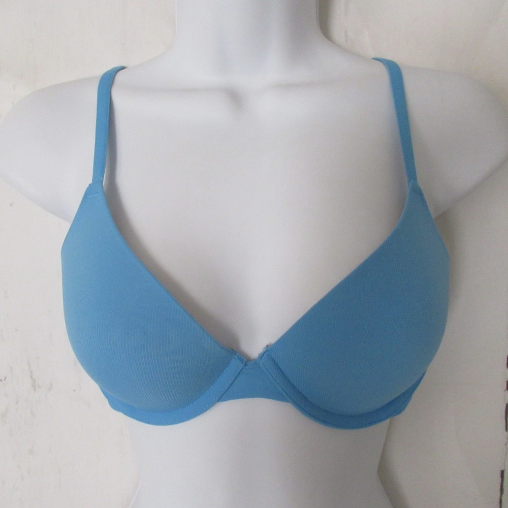 Victorias Secret PINK Bra 34B Wear Everywhere T Shirt Lightly Lined Underwire